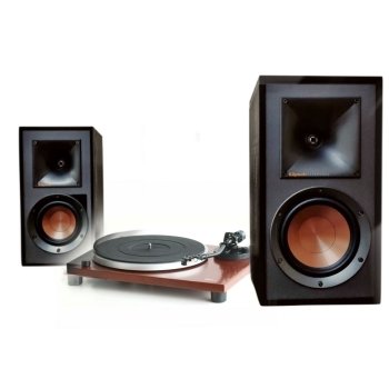 Комплект Klipsch R-51PM Black + Music Hall MMF-1.5 cherry